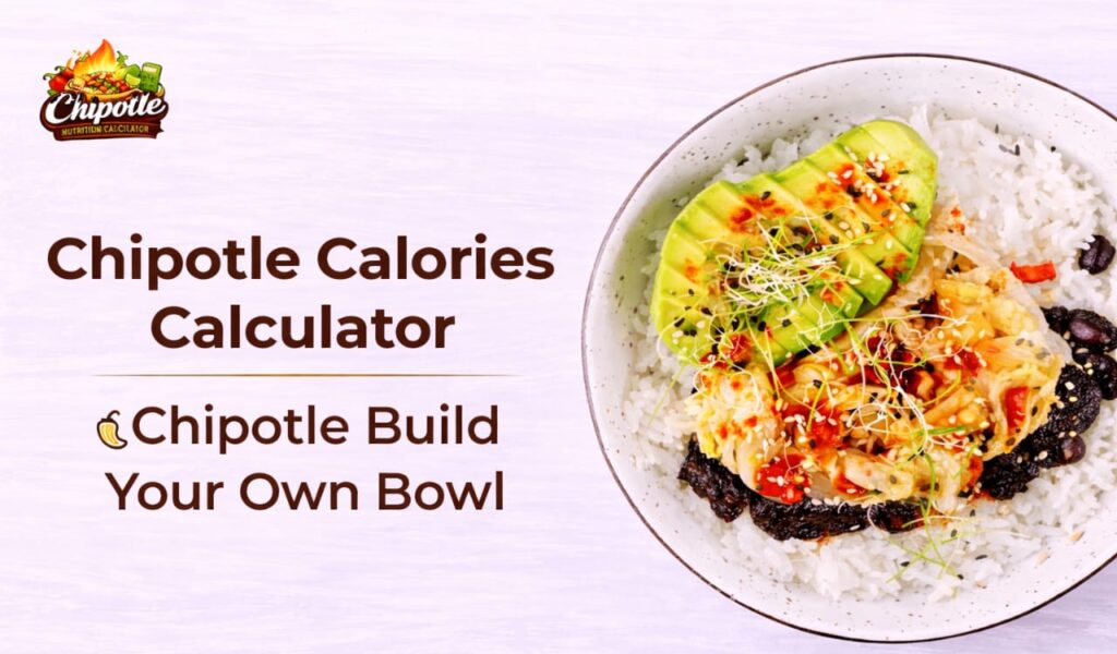 chipotle calories calculator